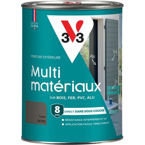Peinture extérieure Multi-matériaux V33 Taupe Satin 1,5L