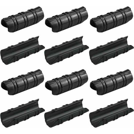 Ahlsen 100 Piezas Clips de Invernadero Clips de Invernadero de Jardín de 25 mm Resistencia a Altas Temperaturas Fijación de Cubierta de Invernadero Durable Fácil de Usar para Fijar Tubos de Pancartas (1/5)