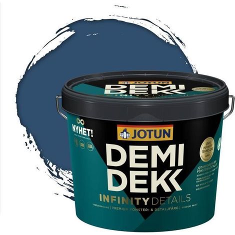 JOTUN - Peinture Bois, Lasure Opaque Satinée - RAL 5000 - Bleu Violet - 3L (1/2)