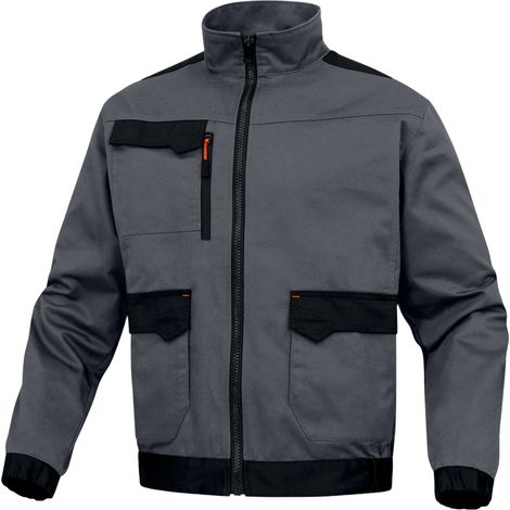 Delta Plus MACH2 V3 gilet di sicurezza grigio arancio (1/2)