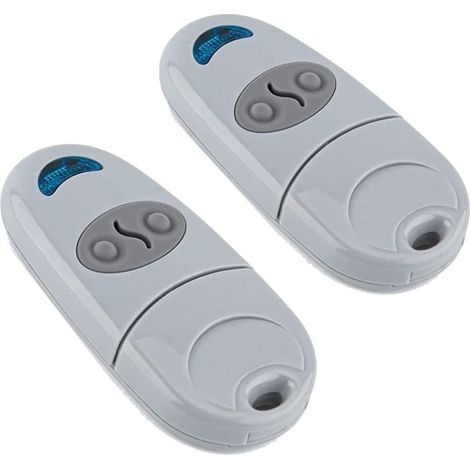 Pack 2 Télécommandes Universelles Portail Garage Came Top 432NA Portative 433 Top432ee 432 432ev 432 432a 432m 432s T432 433.92mhz (1/5)