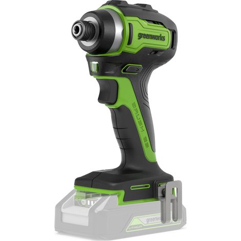 Perceuse à percussion sans fil Greenworks GD24D200 24 V (sans batterie et chargeur) (1/4)