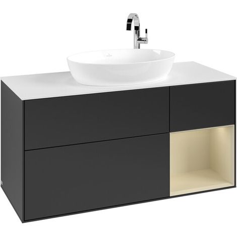 Villeroy & Boch F951HJPD Meuble sous lavabo Finion F95 (1/3)