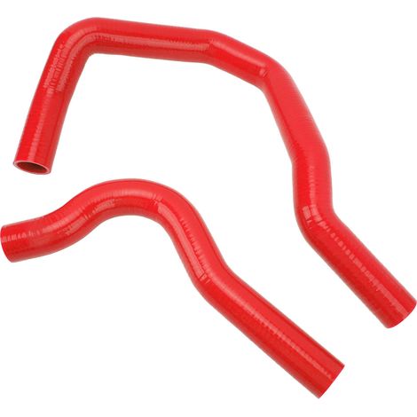 Durite Radiateur Silicone Résistante Haute Température pour Civic Type-R EK4 EK9, Tuyau Robuste Rouge, Kit Flexible Durable (1/5)