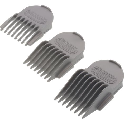 Rowenta pettini grigi da 3mm a 17mm da capelli per rasoio Selectium TN9460 (1/3)