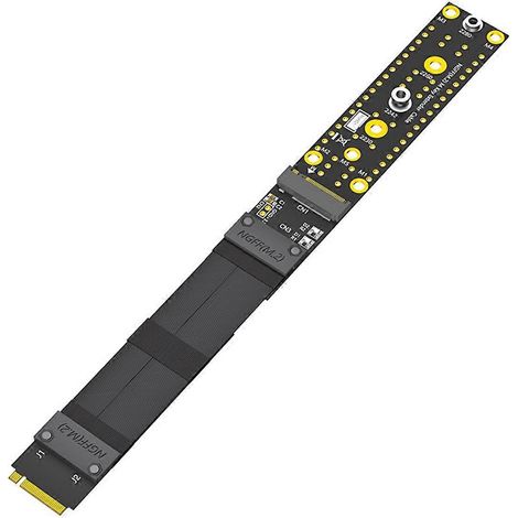 M.2 SSD-Verlängerungskabel M.2 (NGFF) Key M NVMe-Verlängerungskabel-Extender-- (1/5)
