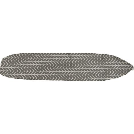 vhbw Funda tabla de plancha compatible con Leifheit Classic M tabla de planchar, tabla - Funda gris / blanco (1/4)