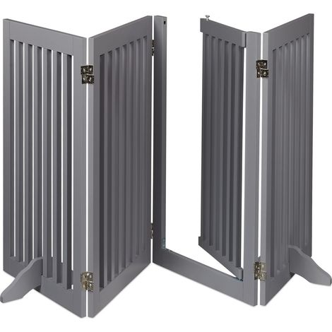 Graues sicherheitstor mit tur 92 cm 88