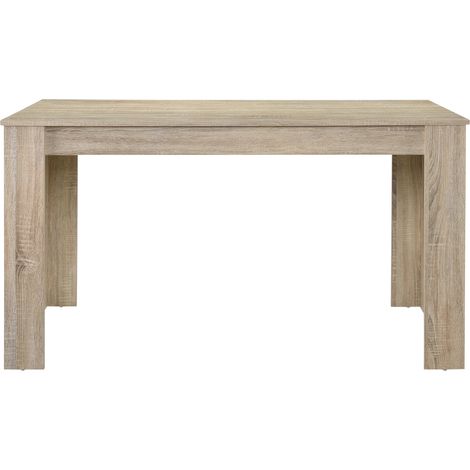 Esstisch Nora für 6 Personen 140x90x77 cm Eiche hell [en.casa]