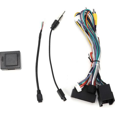 3 adaptateurs de faisceau de câbles audio auto avec boîtier Canbus, remplacement pour Ford Focus/Escape, connexion stéréo directe, 3 pièces. (1/4)