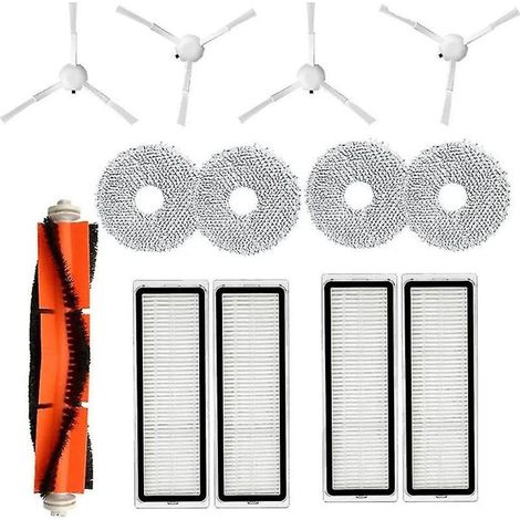 Accessoires pour aspirateur robot L10s Ultra W10s Pro pour X10+ Brosse latérale principale Filtre Hepa Balai C (1/3)