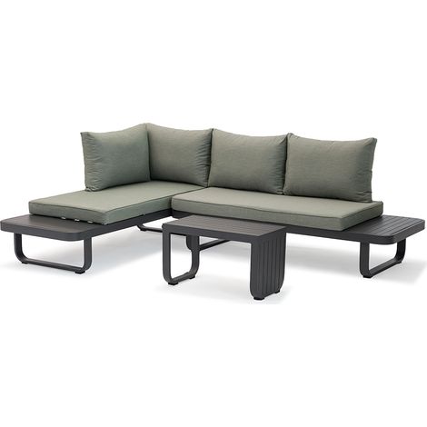Set da salotto multifunzionale SenS-Line Argos - Verde - Alluminio (1/5)
