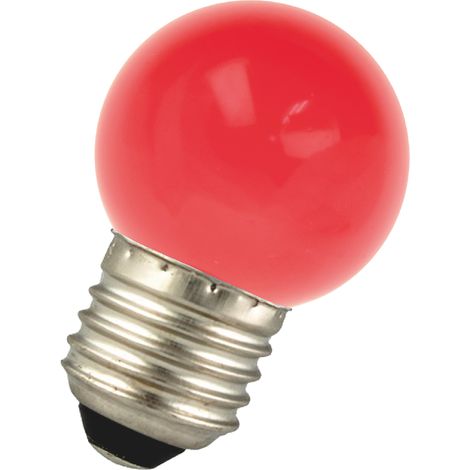 ampoule à led - bailey party - e27 - 1w - rouge - g45 - bailey 80100035280