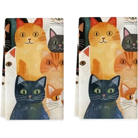 Paños de cocina, 2 unidades, 4060 cm, hornear y lavar platos, Se puede usar como mantel individual resistente al calor o para hornear galletas (1/5)