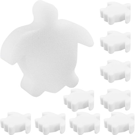 CCYKXAAbsorbeur d'écume d'huile de Spa, absorbeur d'écume de Spa - 10X absorbeur en Forme de Tortue,Nettoyant pour, pour Piscine et (1/5)