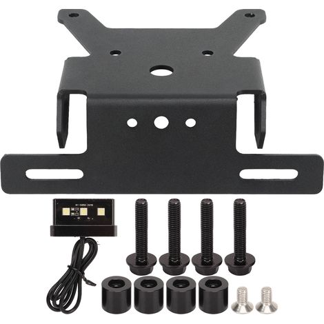 Support de plaque d'immatriculation de moto, cadre de fixation en acier au carbone avec lumière LED de remplacement pour SUZUKI SV650 2016 – 2021 (1/5)