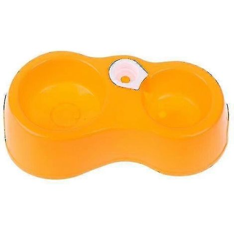 (orange) Distributeur d'eau automatique pour chien et chat - Gamelle pour animaux de compagnie (1/5)