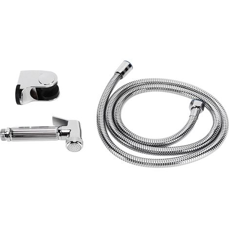 Ensemble de Pommeau de Douche pour VR, Ensemble de Pomme de Douche à Main Tuyau de 1,5 M Filetage Femelle G1/2 Ensemble de Robinet de Douche Mural pour Camping-car/yacht/salle de Bain (1/5)