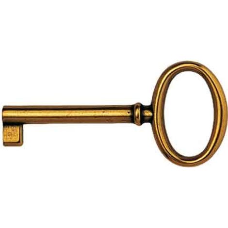 CHIAVE PER MOBILI '33706' 34x73 mm - Ottone antico