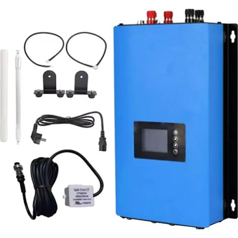 Onduleur Éolien, Technologie MPPT, Surveillance Intelligente, 2000W avec limiteur, AC 190-260V, 45-90V (1/2)