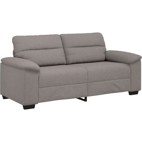 Divano a 2 Posti  Sofa Tortora 180x81x84 cm in Tessuto (1/5)