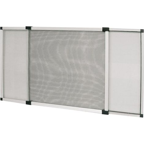 Zanzariera 70x50 cm estensibile fino a 132 cm con scopetta