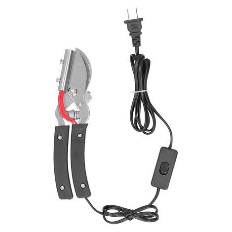 Pince coupe-queue électrique 220V pour porcelets, moutons, chiens et bétail, outil de coupe thermique pour ferme, prise CN. (1/5)