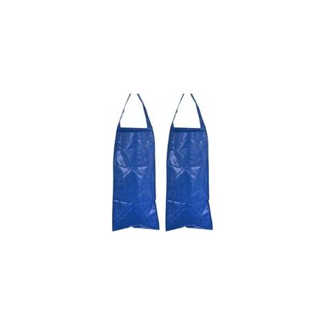 Sacchetto per la coltivazione di fragole – Set di 2 sacchetti in tessuto non tessuto, 25 x 60 cm, 10 fori, ideali per cortili, balconi e giardini.