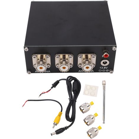 Eliminateur de bruit QRM X Phase, annuleur de signaux HF 1-30MHz 100W, performances stables pour bandes radio (1/5)