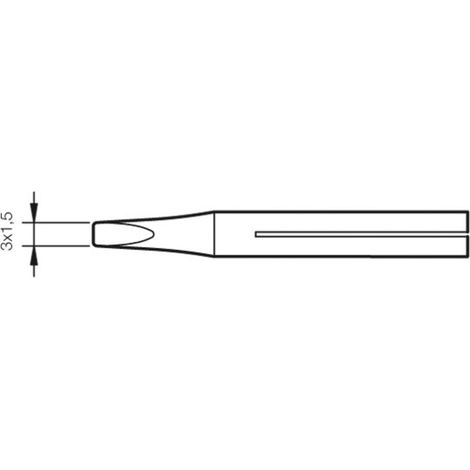Punta Soldador B40D 3x1,5mm Para 14ST JBC 0150607