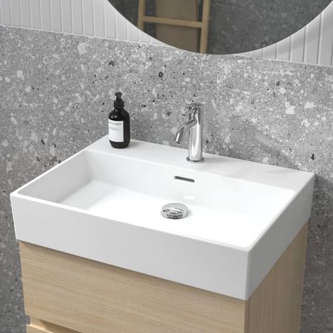 Ideal Standard Lastani Waschtisch 61,5 cm mit 1 Hahnloch und Überlauf (1/5)