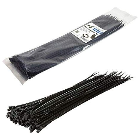 LOGILINK ATTACHE-CÂBLES, 400 X 4,4 MM, NYLON, NOIR NOIR KAB0040B