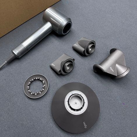 Dyson Supersonic HD08 Schnelltrocknender Haartrockner – Nickel Schwarz