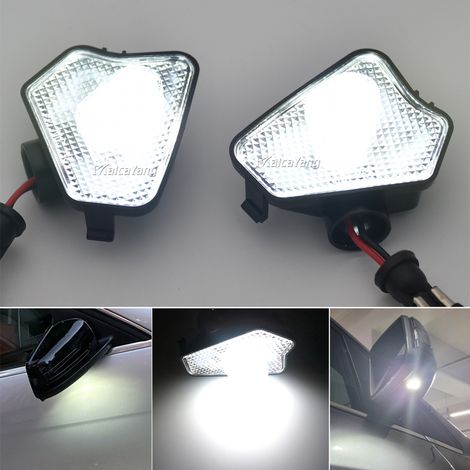Éclairage de sol sous rétroviseur latéral sans erreur Canbus, compatible avec Mercedes Classe A, B, GLA, GLK, W176, W242, W246, X156, X204, X253. Éclairage automobile. (1/5)