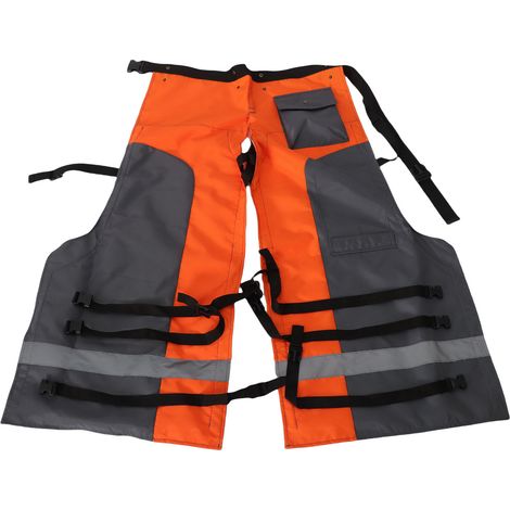 GARRYFIZH ‌Pantalon de protection anti-coupures pour tronçonneuse‌ - Durable et élastique, pour la sécurité des bûcherons