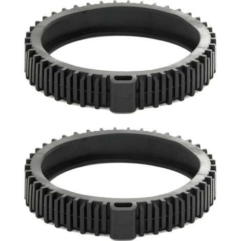Kit Pneus Résistant pour Nettoyage de Fond Kit Pneus Résistant(Pack of 2) Filetage haute traction, pour surface rugueuse pour pebble Tec, manœuvrabilité accrue, nettoyage pour efficace, robuste (1/5)