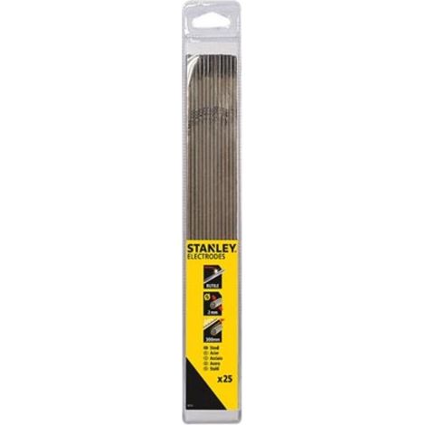 Soudage Stanley - électrodes Rutiles - D2.0x300 (25 Pcs Sous Blister) (1/3)