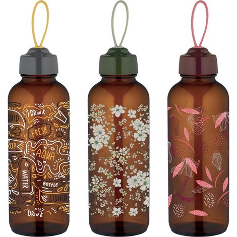 MAURY'S JAPAN BORRACCIA REALIZZATA IN VETRO CAPIENZA 0.45LT DESIGN ASSORTITO