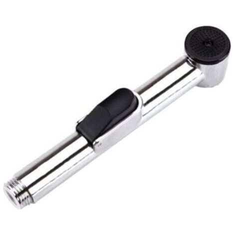 Toilet Spray Gun Stainless Steel Handheld Tub Faucet Bathroom Manual Sprayer Shower Head Self Cleaning Sanitary Bathroom Access 1pcs (1/5)