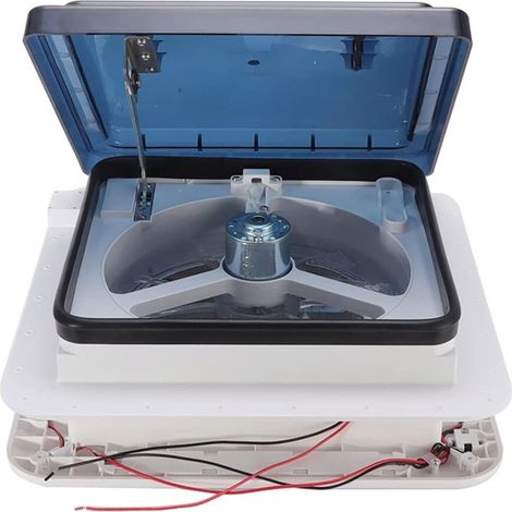 Ventilateur de plafond de ventilation d'air de RV Kit De Modification RV RV Yacht Haut Remplacement Ventilateur D'air Ventilateur D'extraction Ventilateur D'extraction Sens De La Pluie Salle De Bain V (1/5)