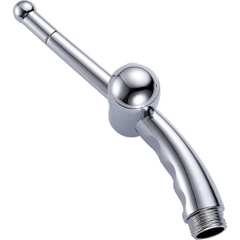 Hygienic Hand Bidet - Toilet Bidet Spray Shower Head Chrome Finish - 7 Holes Colon Cleaning Shower Head for Men and Women (1/5)