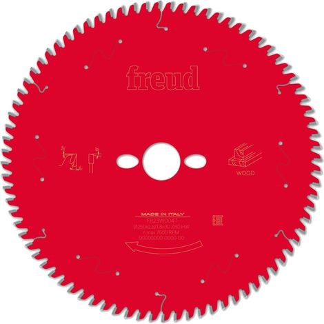 Freud F03FS09777 250mm x 30mm x 80T Wood Table Saw Blade