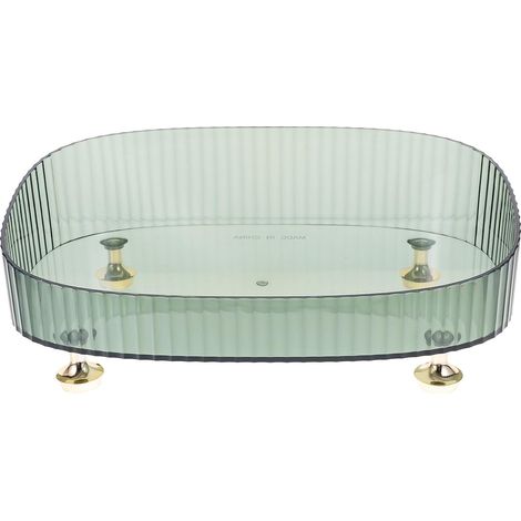 élégant en plastique transparent vert SECFOU pour ranger et