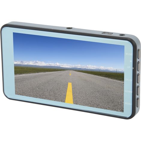 Caméra Embarquée Voiture DVR Double Objectif 170° Écran IPS 4 Pouces Capteur 1064 Enregistrement en Boucle Universel (1/5)