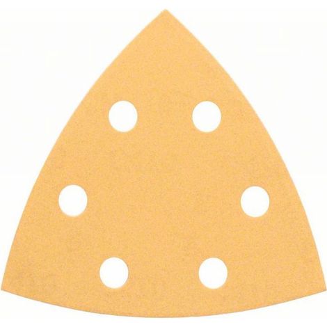 Feuille abrasive C470 Paquet de 5 93 mm 320 BOSCH 2608605155 (1/4)