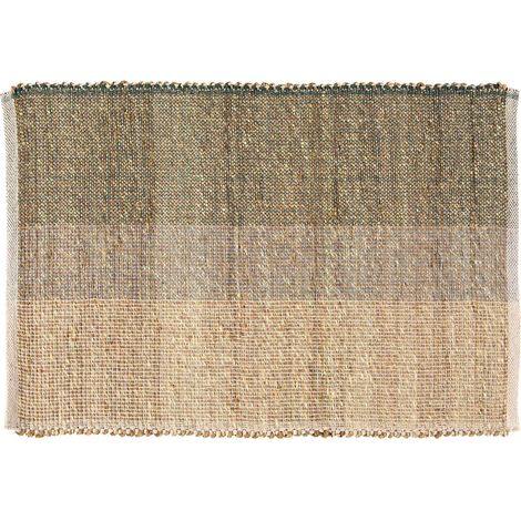 Tapis en jonc de mer Karan Thym 60 x 90 cm (1/4)