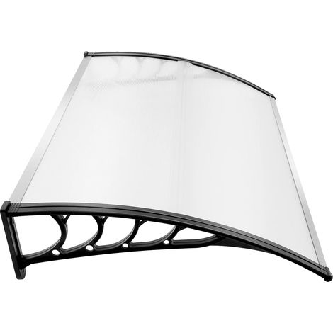 Auvent Canopée, Dimensions 90x150cm, Plage de Température -30°C à 200°C, Hauteur du Support 24cm, Matériau Polycarbonate, Degré de Résistance au Feu B1 (1/5)