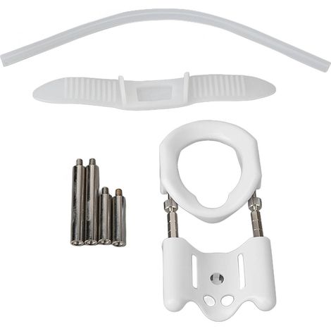 Kit de massage pour homme avec support élastique, portable et confortable, tige d'extension robuste pour usage domestique et voyage, ensemble complet. (1/5)