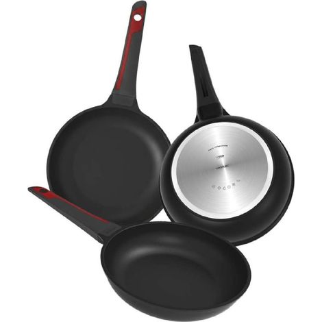 Cecotec Set Padelle 20, 24 e 28 cm Antiaderenti Collezione Gourmet+ (1/5)