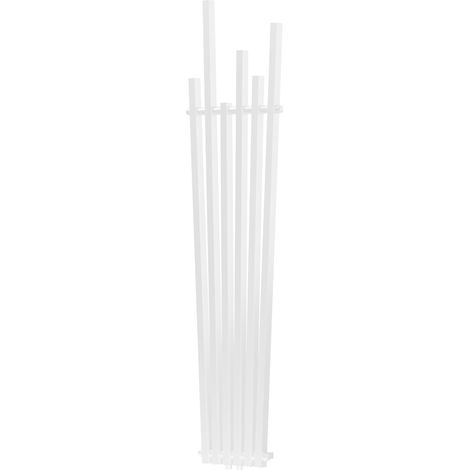 Mexen Omaha Design-Heizkörper 1800 x 420 mm, 655 W, Weiß - W208-1800-420-00-20